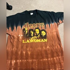 THE DOORS LA WOMAN TYE DYE VINTAGE TEE
